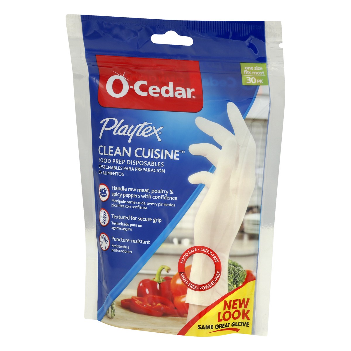 slide 3 of 9, O-Cedar O Cedar Gloves, Clean Cuisine, 30 Pack, 30 ct