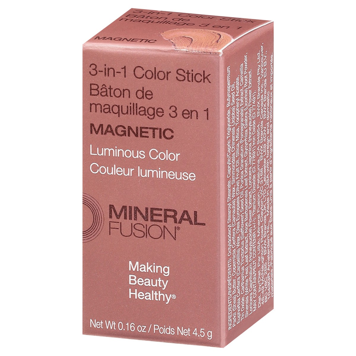 slide 6 of 10, Mineral Fusion Magnetic 3-in-1 Color Stick 0.16 oz, 0.16 oz