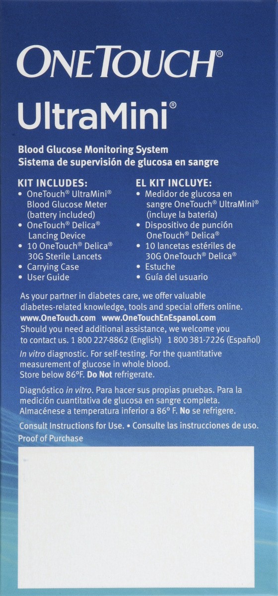 slide 3 of 5, OneTouch Blood Glucose Monitoring System 1 ea, 1 ea