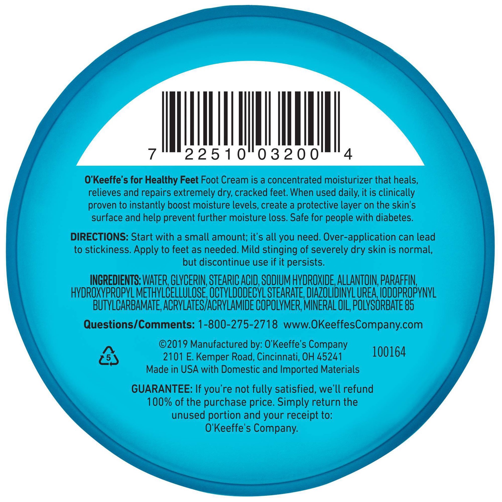 slide 6 of 9, O'Keeffe's Foot Cream 2.7 oz, 2.7 oz