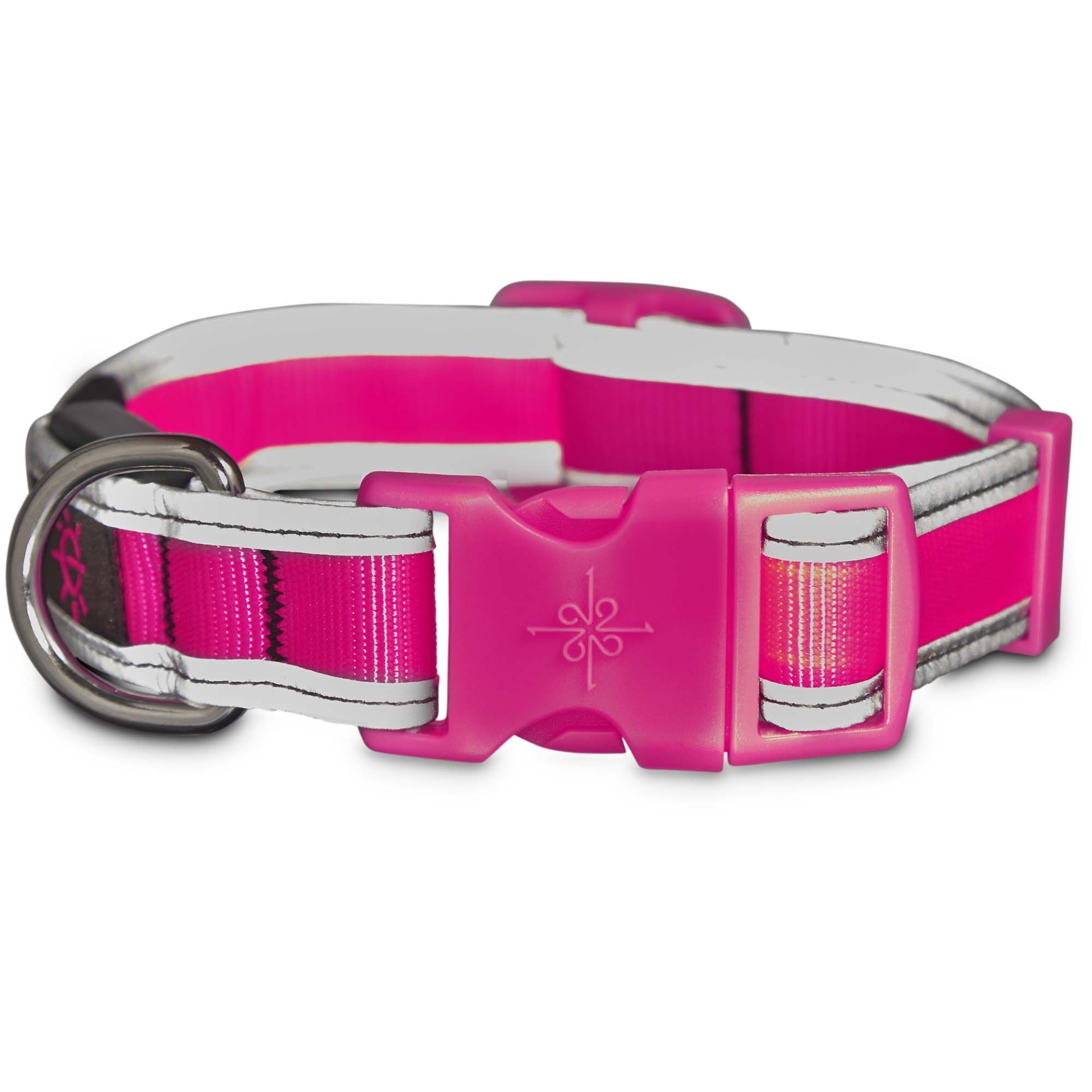 slide 1 of 1, Good2Go Led Light-Up Collar for Dogs in Pink, L