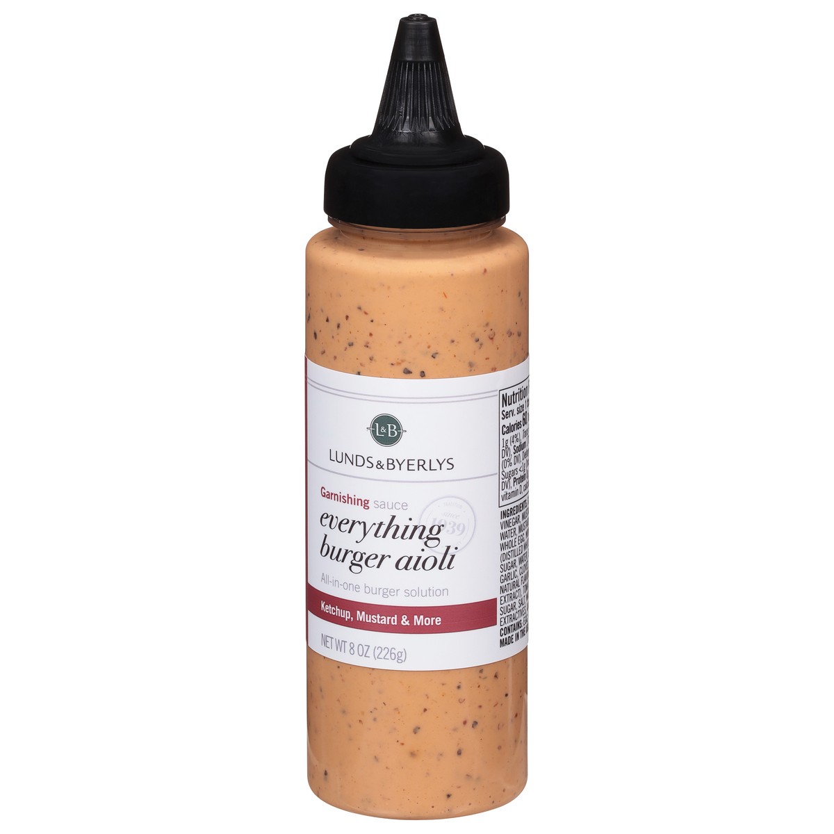 slide 9 of 13, Lunds & Byerlys Garnishing Everything Burger Aioli Sauce 8 oz, 8 oz
