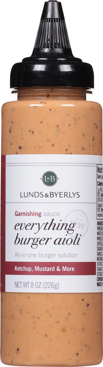 slide 10 of 13, Lunds & Byerlys Garnishing Everything Burger Aioli Sauce 8 oz, 8 oz
