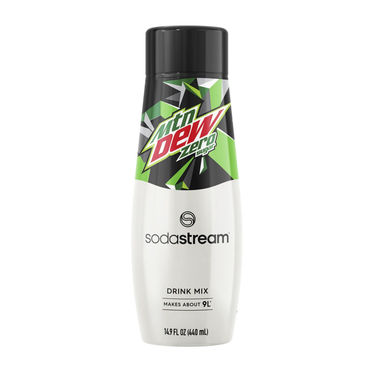 slide 1 of 17, SodaStream Zero Sugar Mtn Dew Drink Mix 14.9 fl oz, 14.90 fl oz