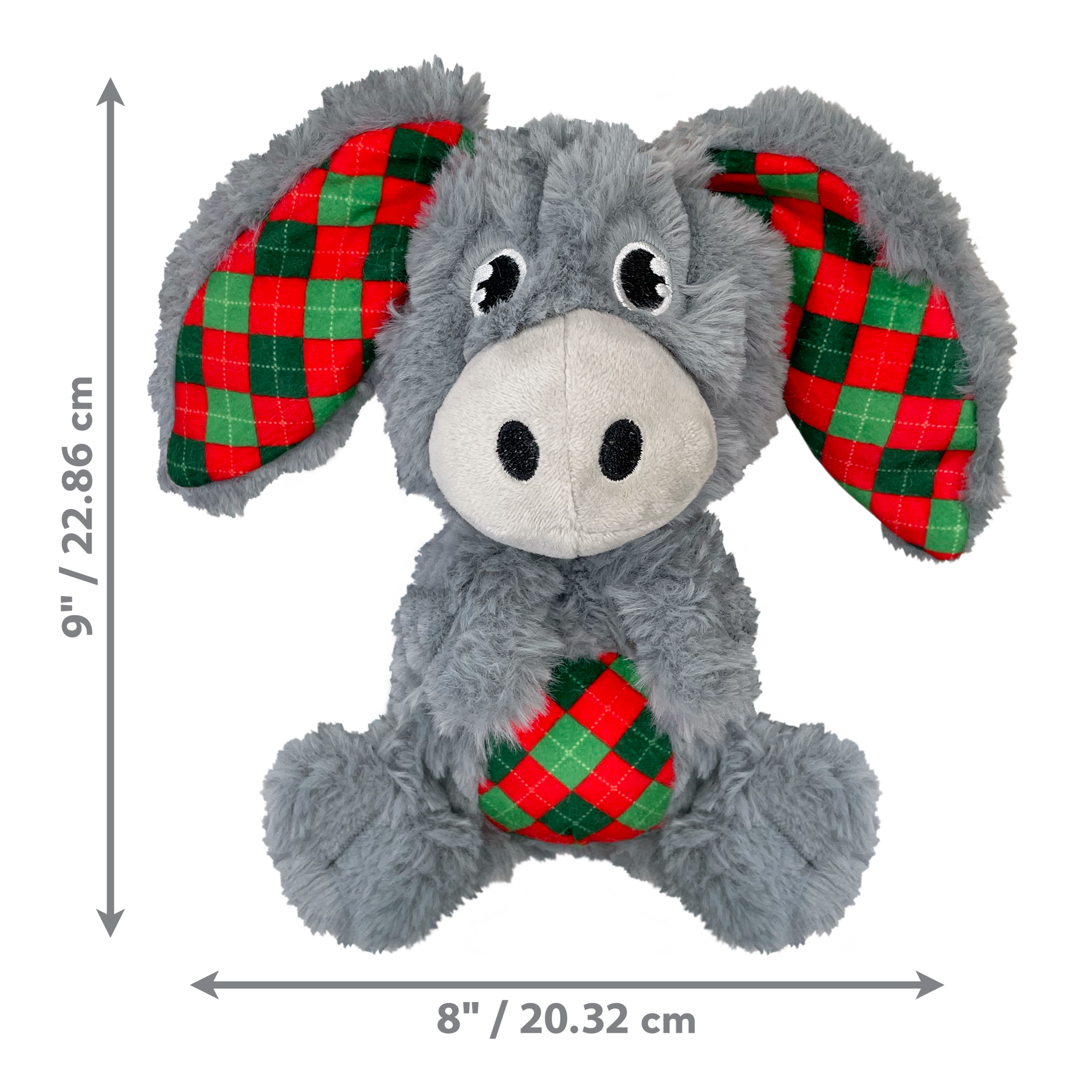 slide 3 of 3, KONG Holiday Scrumplez Donkey Md, 1 ct