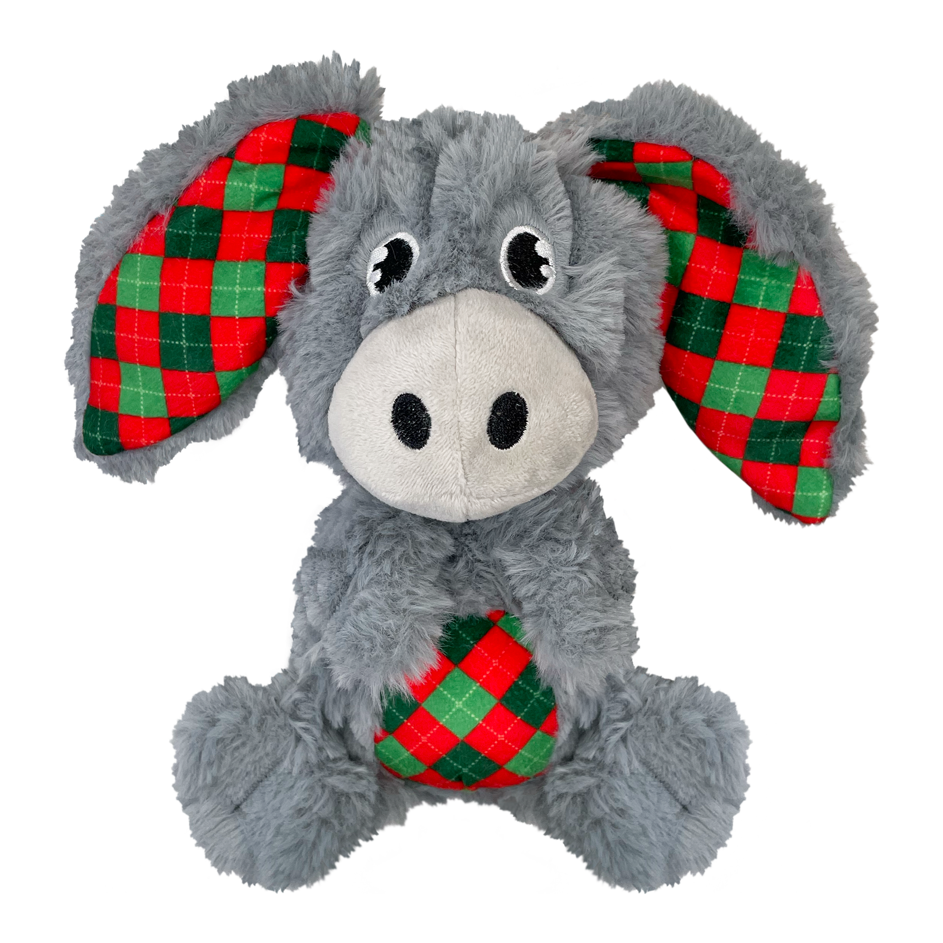 slide 1 of 3, KONG Holiday Scrumplez Donkey Md, 1 ct