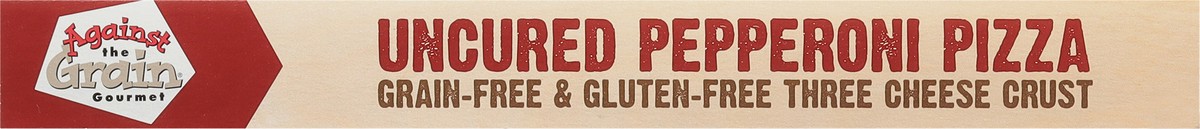 slide 4 of 9, Against The Grain Gluten Free Pizza Pepperoni, 24 oz