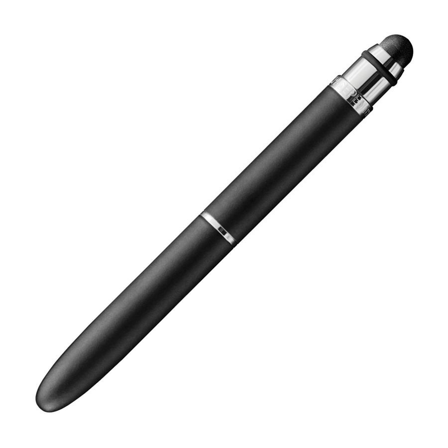 slide 3 of 6, Fisher Bullet Touch Stylus And Space Pen Combo, Bold Point, 1.0 Mm, Chrome Barrel, Black Ink, 1 ct