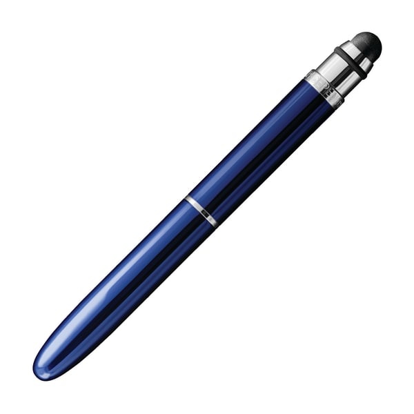 slide 1 of 6, Fisher Bullet Touch Stylus And Space Pen Combo, Bold Point, 1.0 Mm, Chrome Barrel, Black Ink, 1 ct