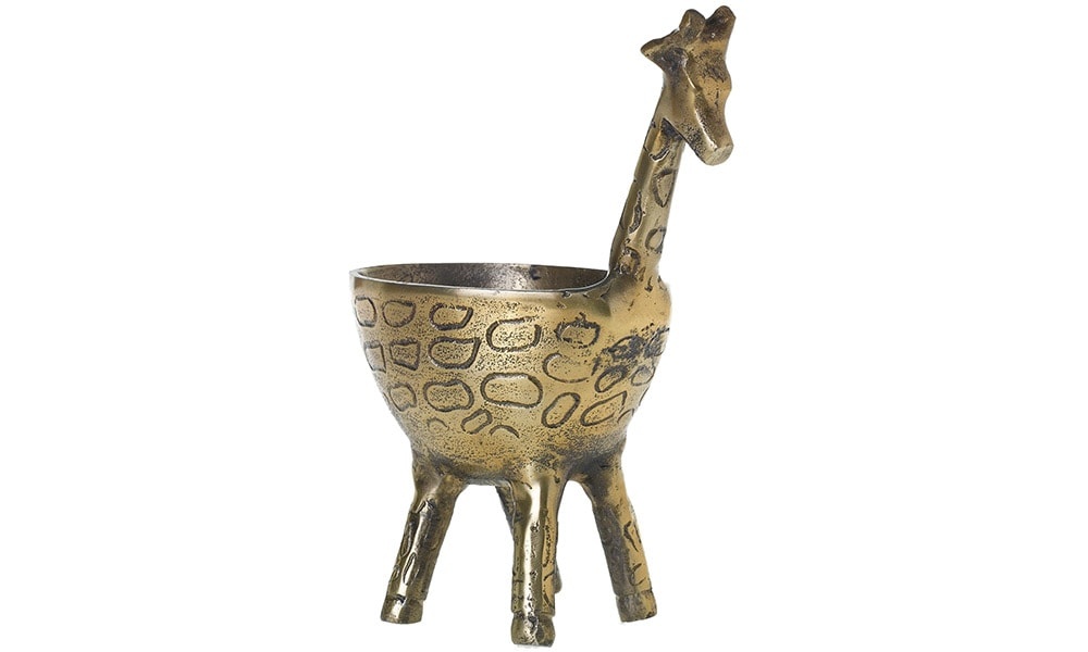 slide 1 of 1, Kennicott Giraffe Planter, 8.5 x 4.5 x 10.5 in