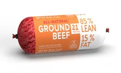 IBP Trusted Excellence All Natural 85% Lean/15% Fat Ground Beef Roll, 1 lb