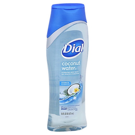 slide 1 of 1, Dial Body Wash Ultra Fresh Hydrating Coconut Water & Bamboo Leaf Extract, 16 fl oz