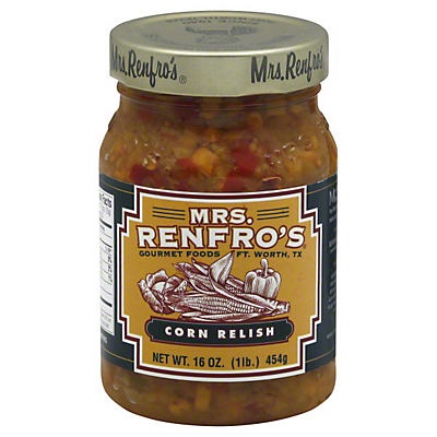 slide 1 of 2, Mrs. Renfro's Corn Relish 16 oz, 16 oz