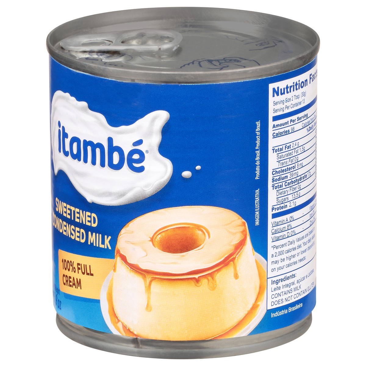 slide 3 of 9, Itambe Sweetened Condensed Milk 13.9 oz Can, 13.9 oz