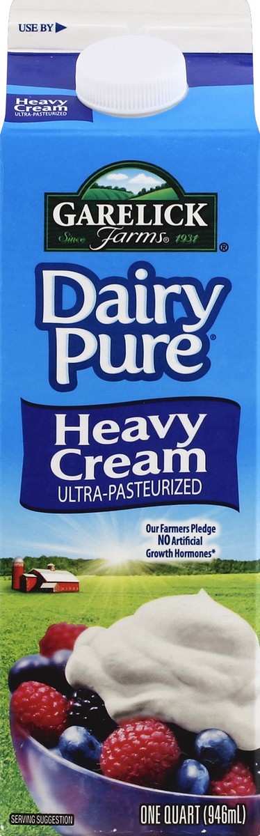 slide 4 of 4, Garelick Farms Dairy Pure Heavy Cream, 1 pint