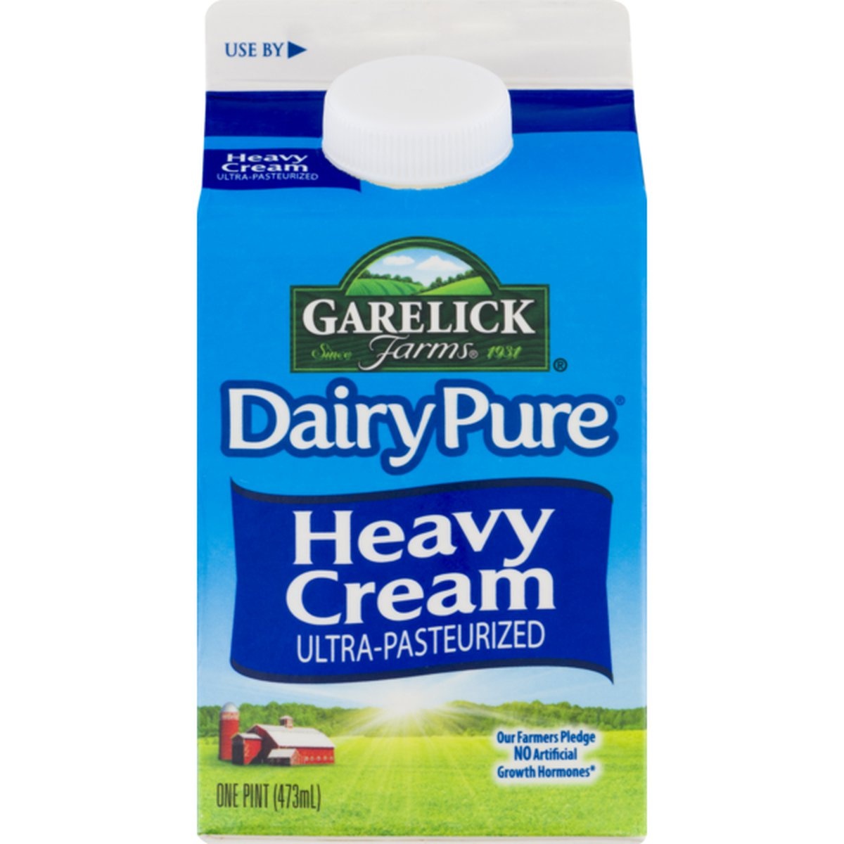 slide 1 of 4, Garelick Farms Dairy Pure Heavy Cream, 1 pint