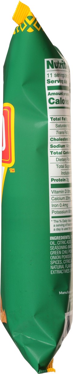 slide 12 of 14, Cazo de Oro Kettle Style Fire Roasted Hatch Chile Corn Tortilla Chips 11 oz, 11 oz