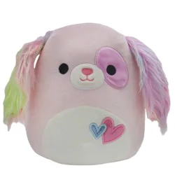 Squishmallows Pink Puppy Love Plush