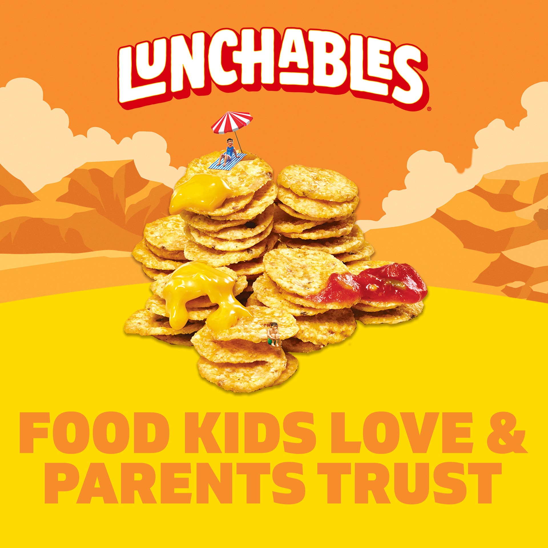 slide 4 of 5, Lunchables Nachos Convenience Meal, 0.28 lb
