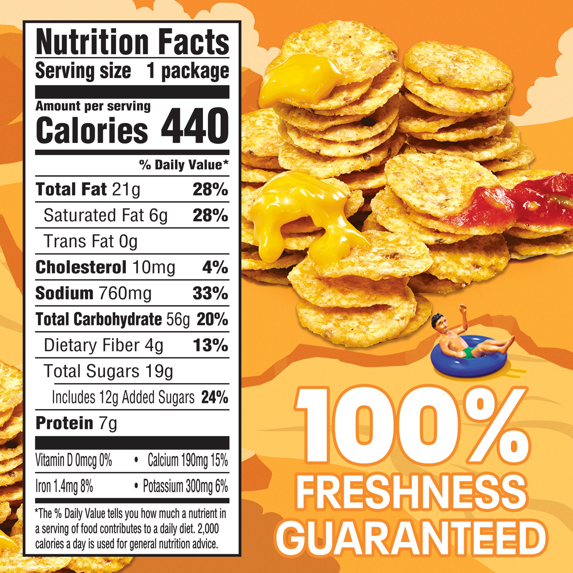 slide 5 of 5, Lunchables Nachos Convenience Meal, 0.28 lb