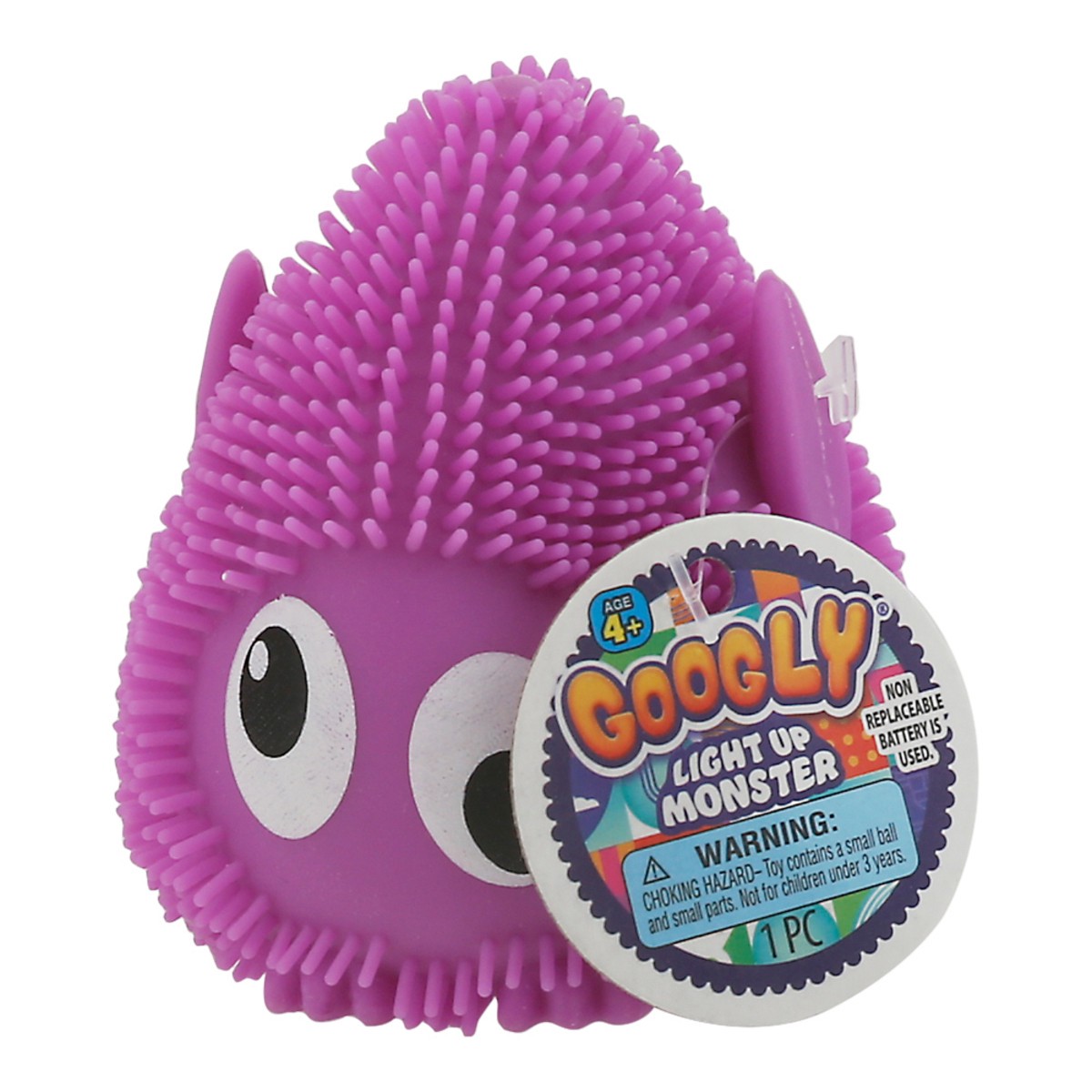 slide 5 of 9, Googly Light Up Monster Toy 1 Each, 1 ct