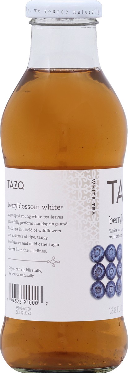 slide 4 of 4, Tazo Berryblossom White Tea, 13.8 fl oz