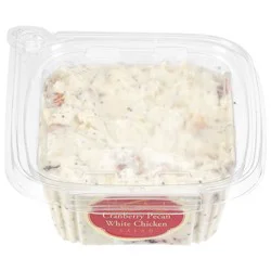 Brookshire Fresh Cranberry Pecan White Chicken Salad 12 oz