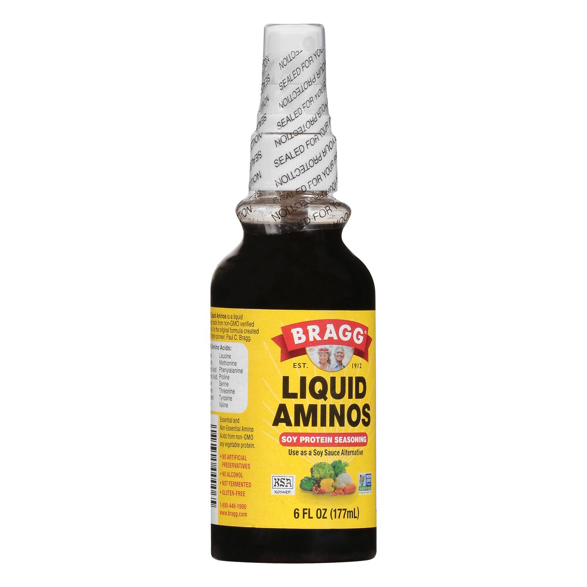 slide 6 of 9, Bragg Liquid Aminos 6 oz, 1 ct