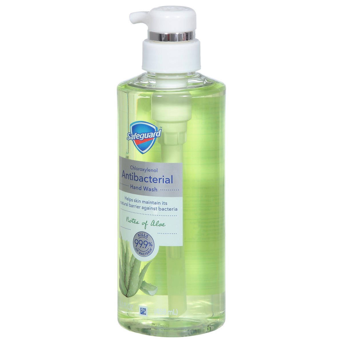 slide 6 of 9, Safeguard Antibacterial Hand Wash, Notes of Aloe, 15.50 fl oz