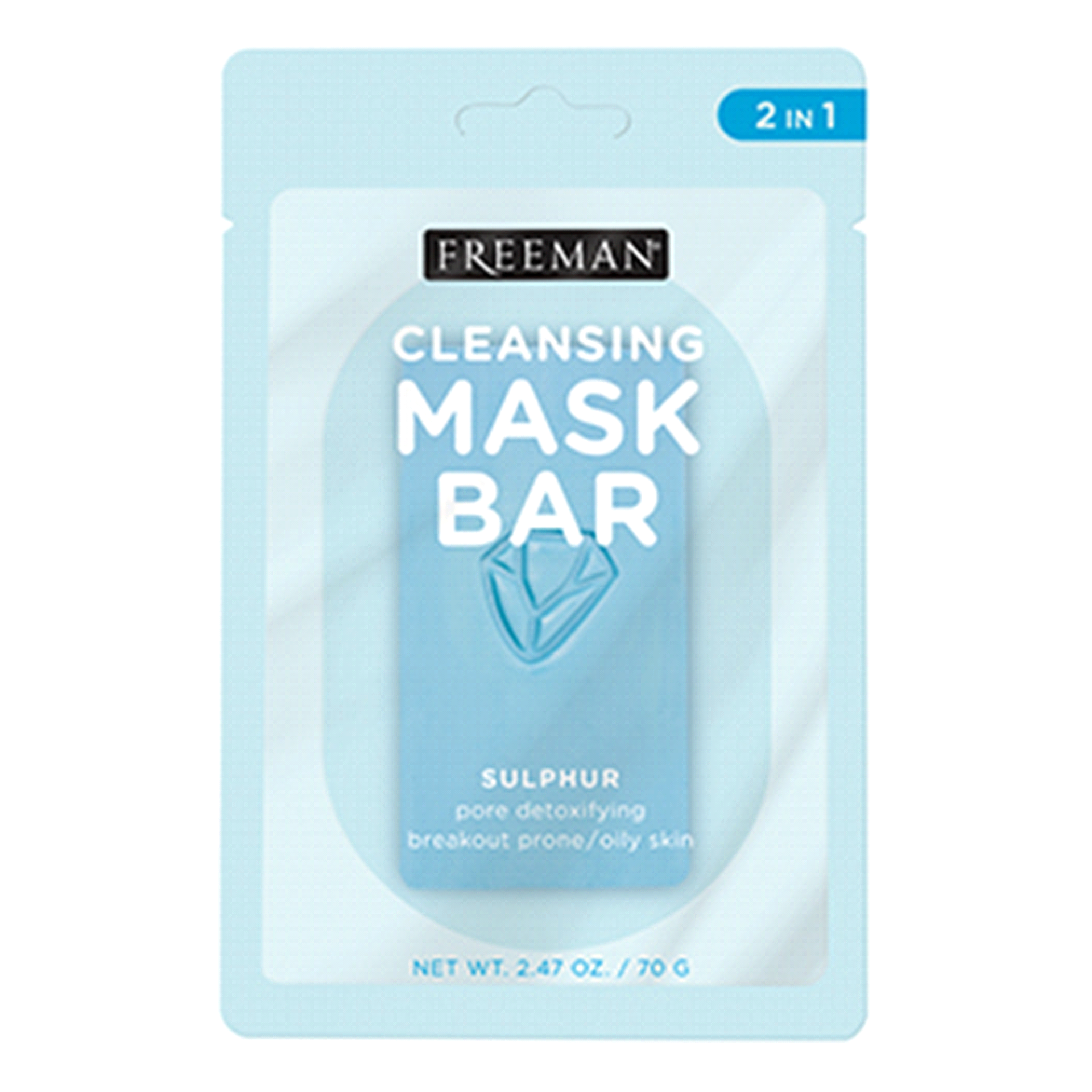 slide 1 of 1, Freeman Pore Cleansing Mask Bar, 2.47 oz