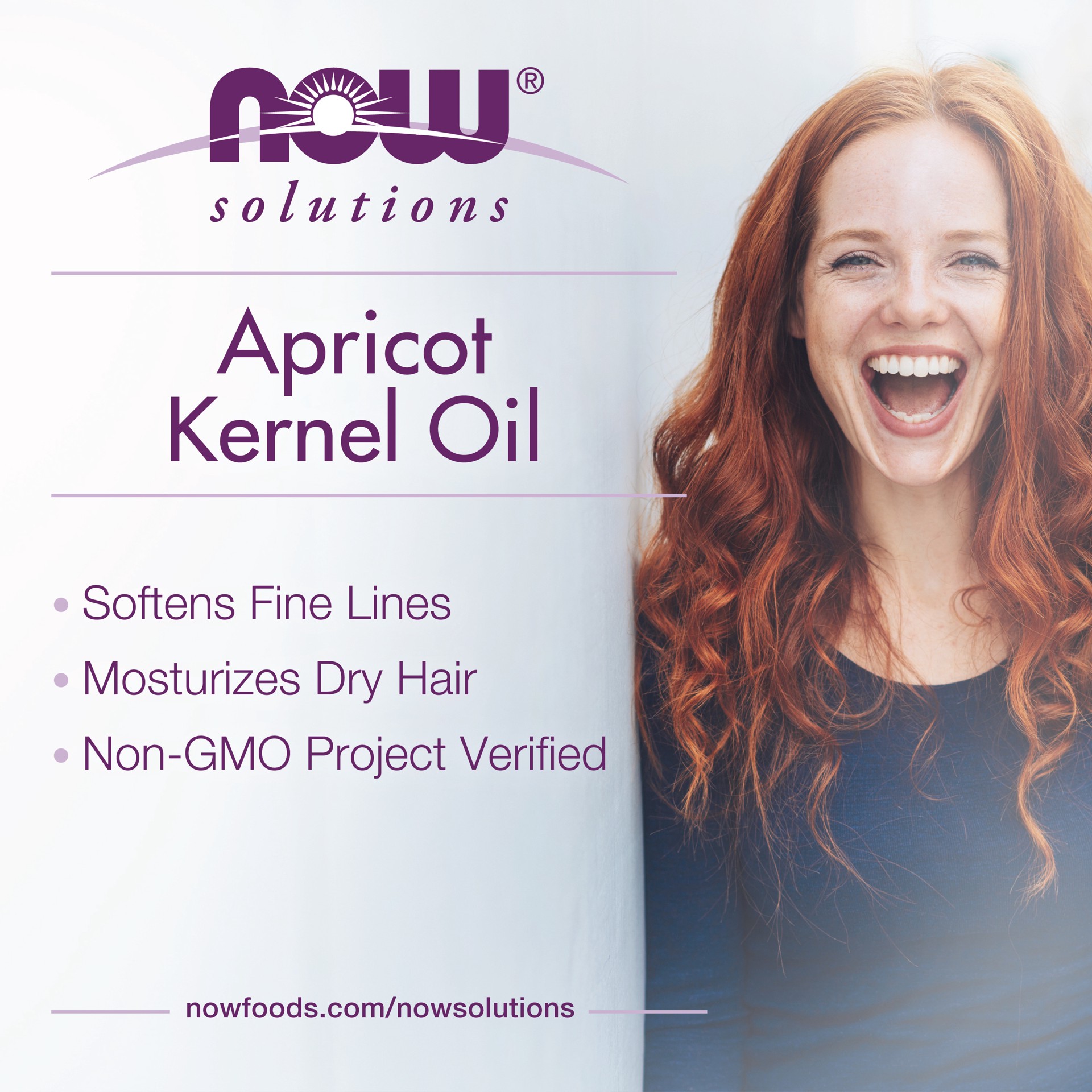 slide 5 of 5, NOW Solutions Apricot Oil - 4 fl. oz., 4 fl oz