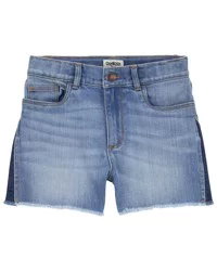 Oshkosh Kid Pieced Stretch Denim Shorts Blue 12