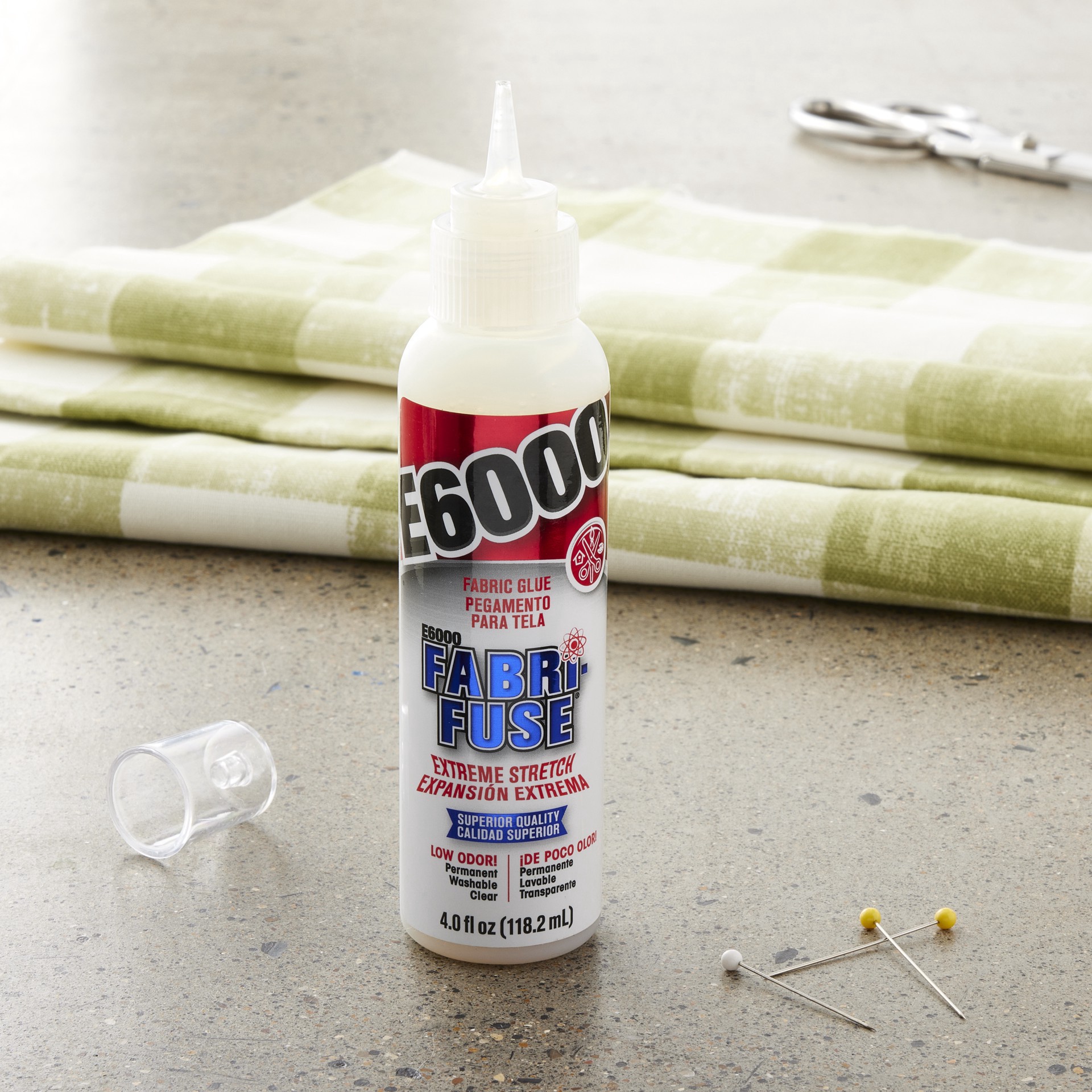 slide 2 of 2, E6000 Fabri-Fuse Fabric Glue, 4 fl oz