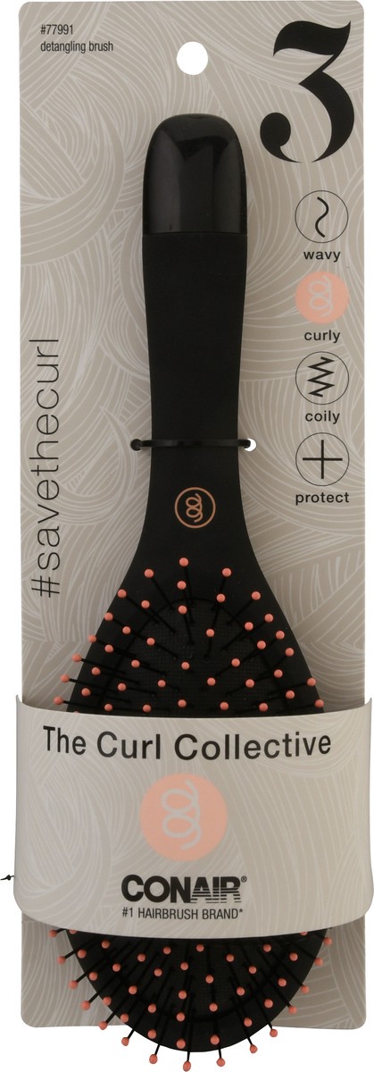 slide 6 of 9, Conair The Curl Collective Detangling Brush 1 ea, 1 ct