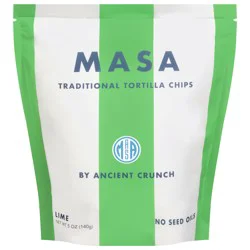 Masa Traditional Lime Tortilla Chips 5 oz