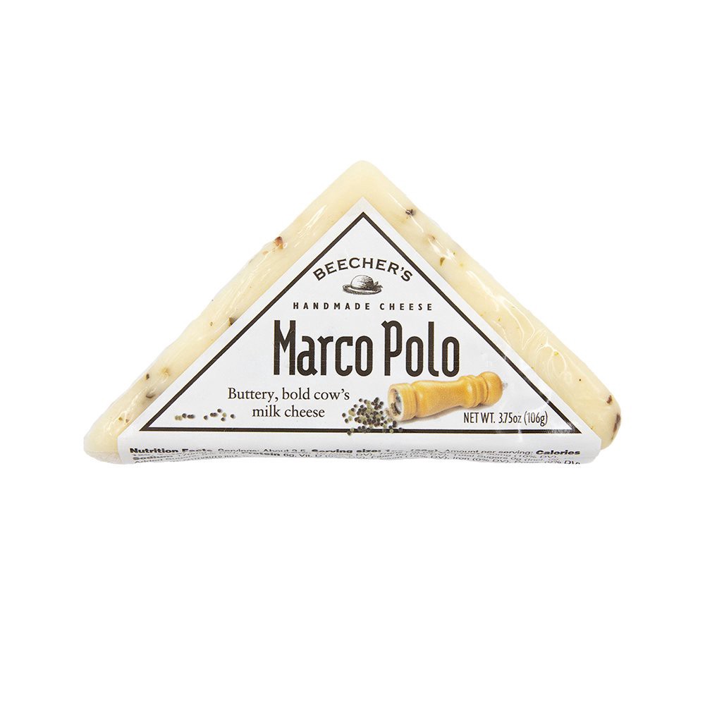 slide 1 of 1, Beecher's Marco Polo Cheddar Cheese, 3.75 oz