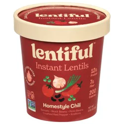 Lentiful Homestyle Chili Instant Lentils 2.01 oz