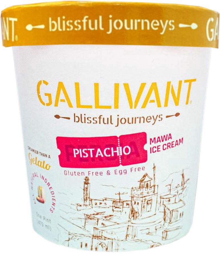 slide 1 of 1, Gallivant Mawa Gluten Free & Egg Free Persia Pistachio Ice Cream 1 pt, 16 oz