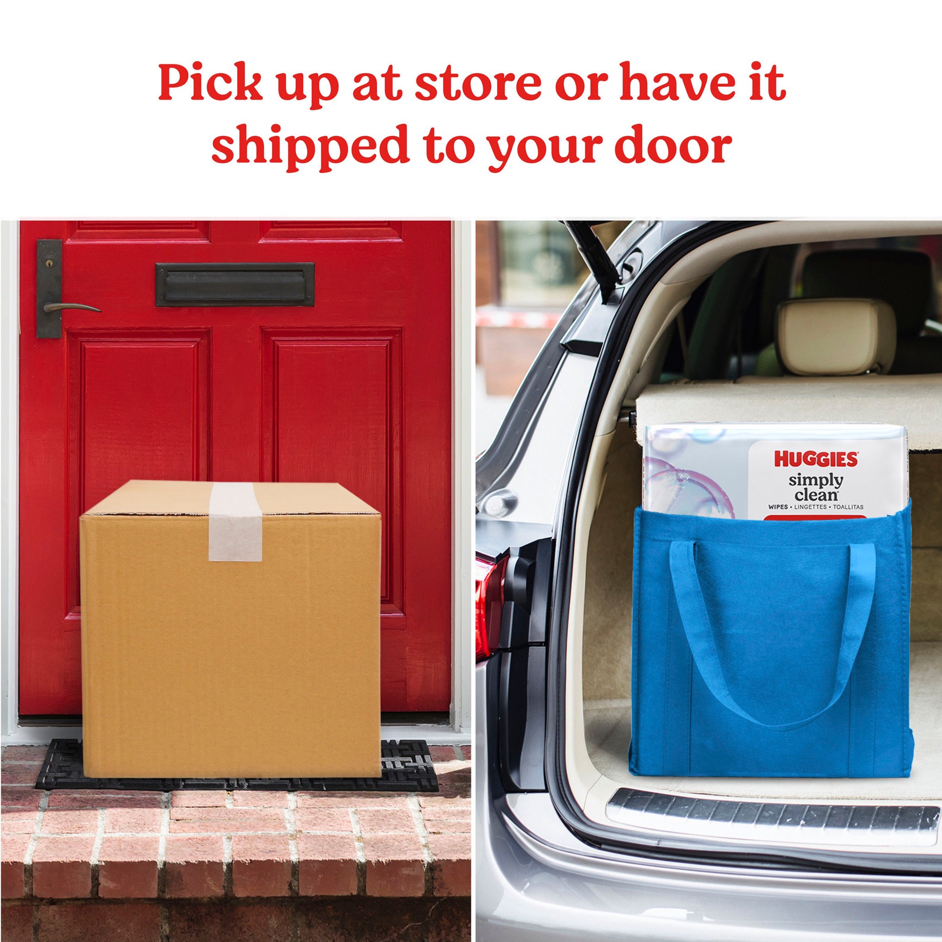 slide 7 of 7, Huggies Simply Clean Unscented Wipes, 3 Flip-Top Packs (192 Wipes Total), 3 ct