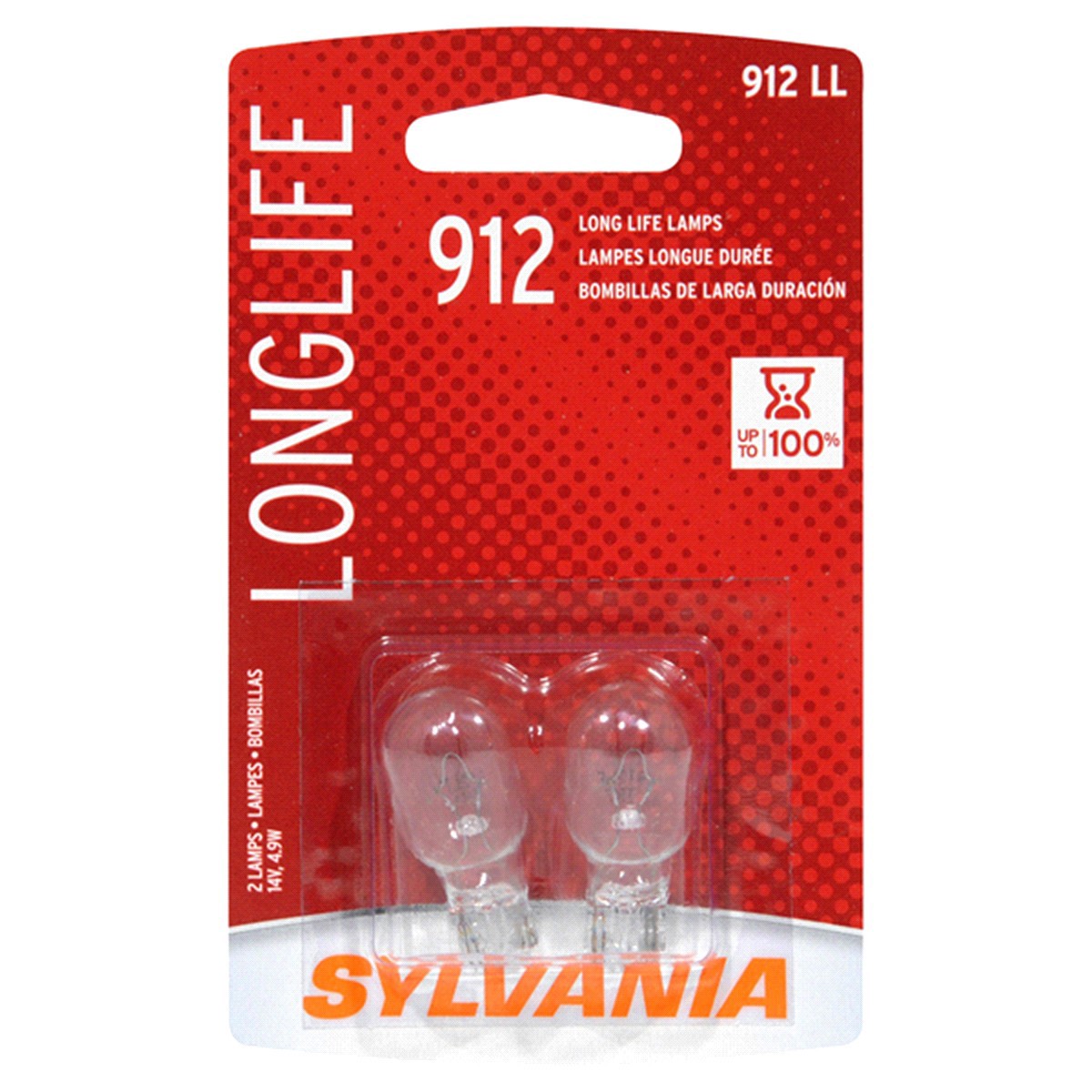 slide 1 of 21, Sylvania Log Life Mini, 912LL, 2 ct