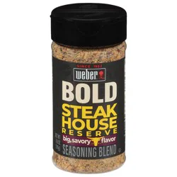 Weber BOLD Steakhouse Reserve Seasoning Blend, Steak Seasoning, 6.9 oz