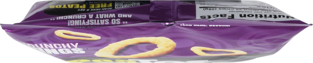 slide 3 of 13, PeaTos Classic Onion Crunchy Rings, 2.5 oz