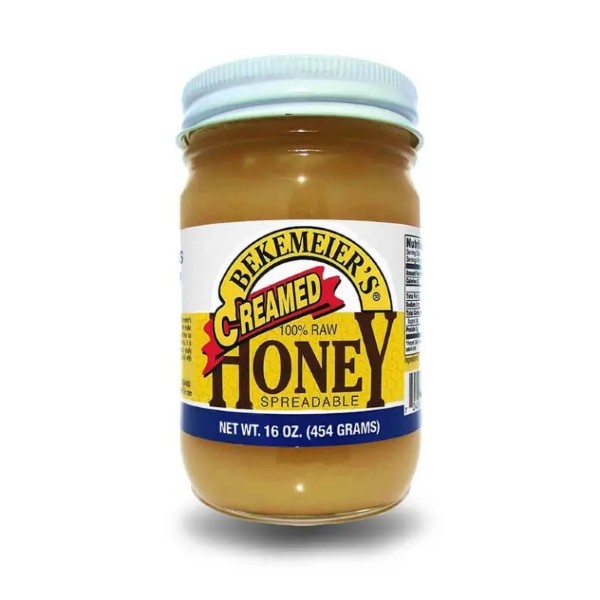 slide 1 of 1, Bekemeier's Creamed Honey Plain - 16 oz, 16 oz