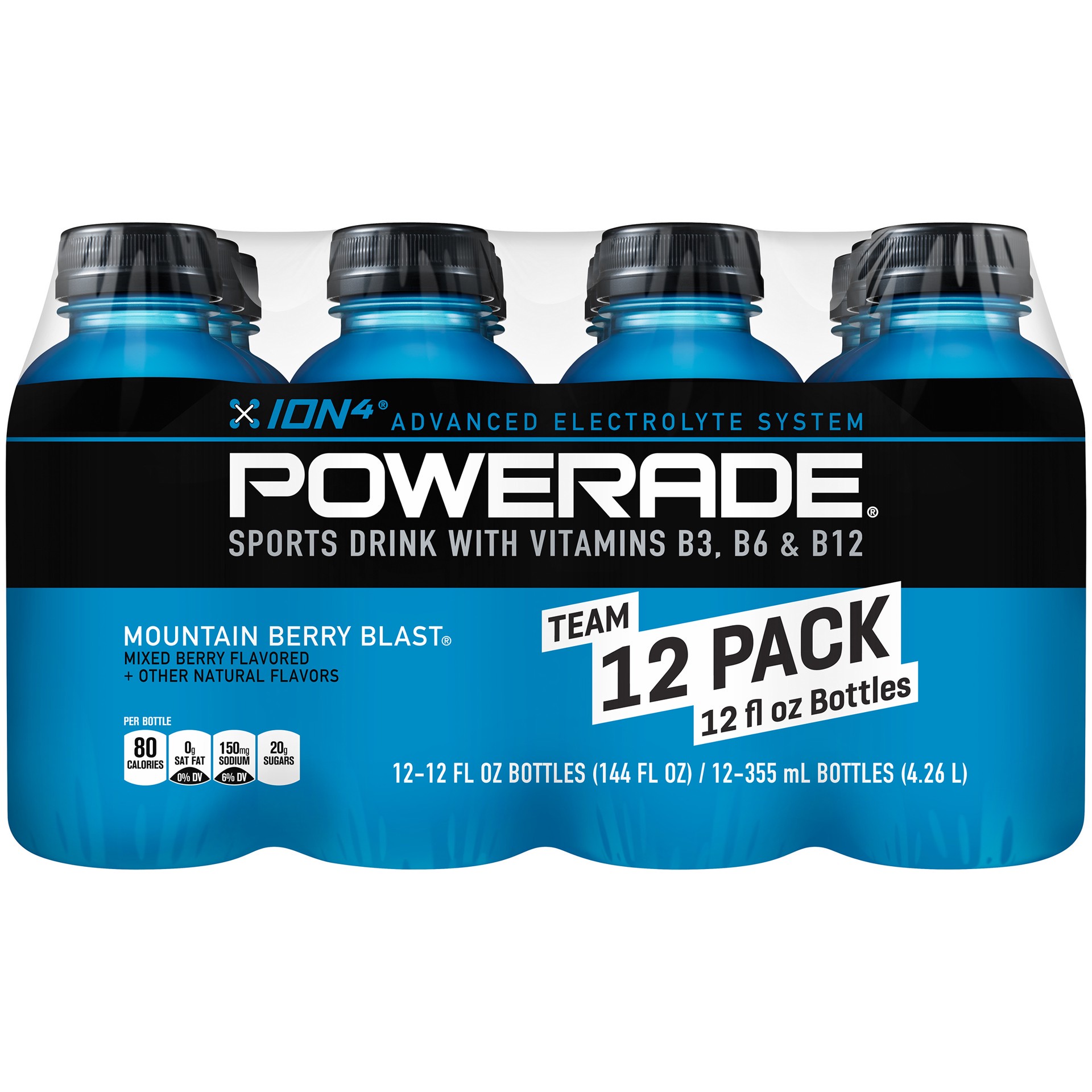 slide 4 of 4, Powerade Sports Drink 12 ea, 12 ct