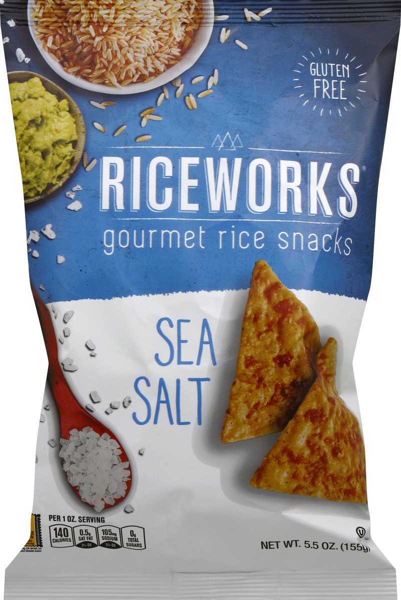 slide 5 of 5, Shearer's Riceworks Seat Salt Gourmet Rice Snacks, 5.5 oz