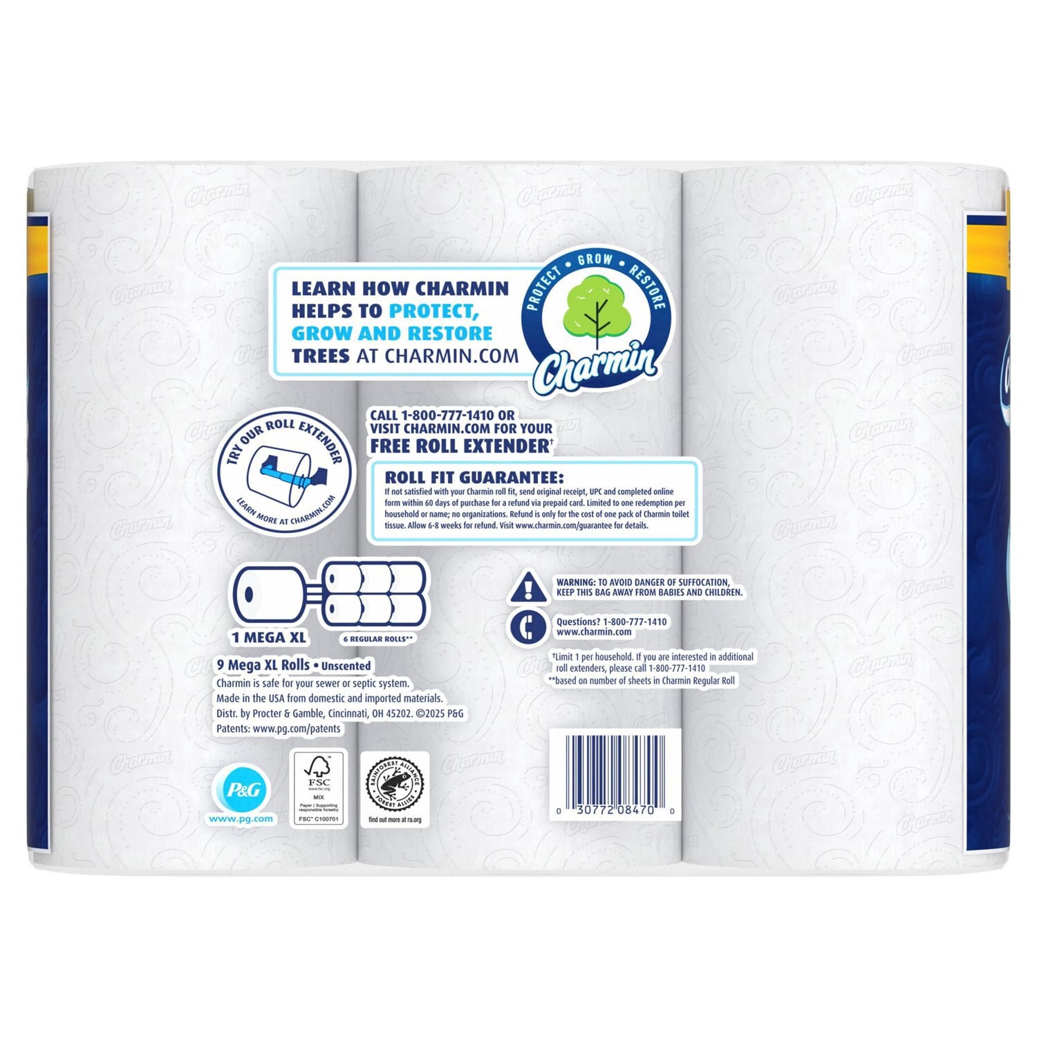 slide 12 of 16, Charmin Ultra Soft Toilet Paper, 9 Mega Xl Rolls, 336 sht