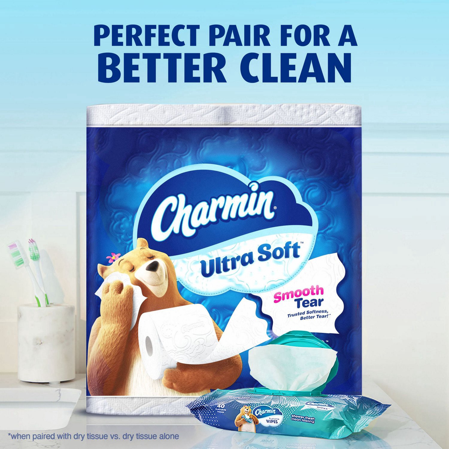 slide 9 of 16, Charmin Ultra Soft Toilet Paper, 9 Mega Xl Rolls, 336 sht