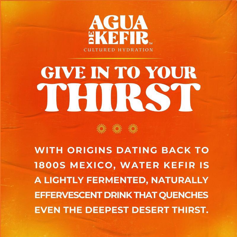 slide 4 of 6, GT's Organic Aqua Kefir Peach Pineapple, 16 oz