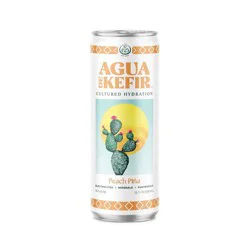 Agua de Kefir Peach Pina Cultured Hydration 12 fl oz