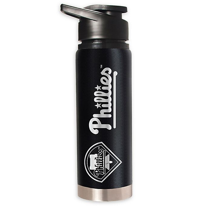 slide 1 of 1, MLB Philadelphia Phillies Powder Coated STEALTH Water Bottle, 20 oz